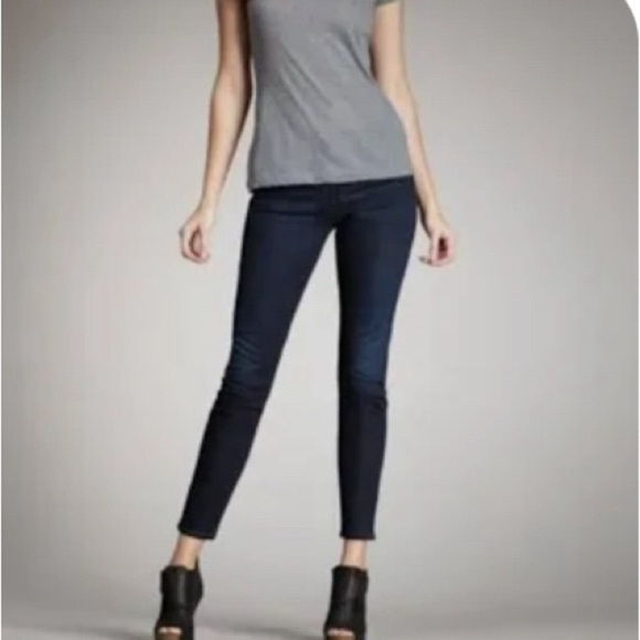 Citizens of Humanity Thompson Medium Rise Cropped Skinny Jean dark - Picture 3 of 17